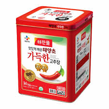 CJ HAECHANDLE ALCHAN GOCHUJANG (HOT PEPPER PASTE) 14KG/TIN